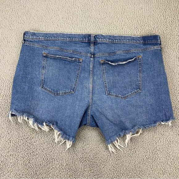 Abercrombie & Fitch Women's '90's Baggy Low Rise Denim Shorts   |  Size:  37/24 - Picture 4 of 13